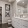 a bathroom with a large mirror