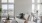 a living room with a large window